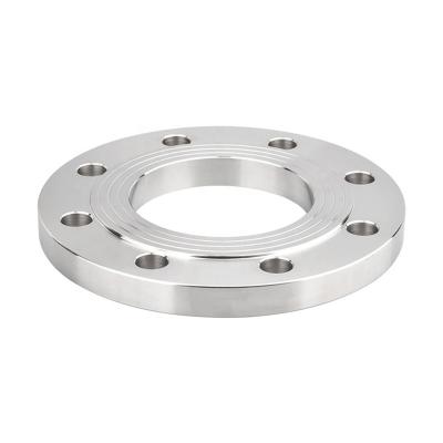 China Construction AISI 304 Sanitary Stainless Steel Flange ASTM Forged Threaded Drainage Pipe Fittings Flange for sale