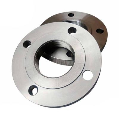 China High Quality Forged Sanitary Construction Drain Threaded Fittings With Stainless Steel Flanges Can Be Customized for sale