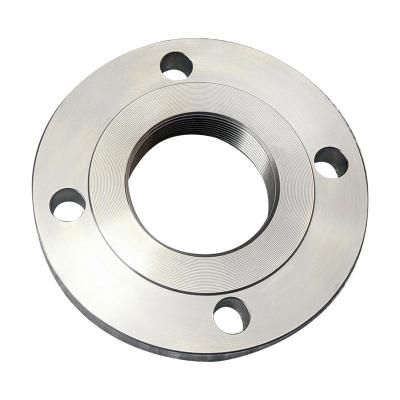 China Hot Selling Construction Stainless Steel Flange Threaded Flange With High Cost Performance For Biotechnology And Chemical Industry for sale