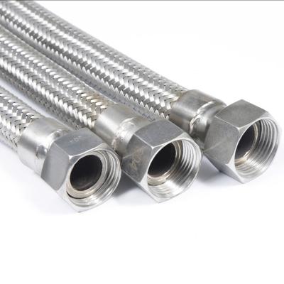 China Industrial Pressure Stainless Steel Flexible Hose Wire Braided Hose End Fittings Customized Corrugated Hose for sale