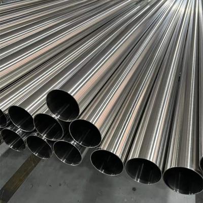 China Project Engineering First Choice Inox Mirror Finish AISI 304 Stainless Steel Seamless Pipe Tube Seamless Tubing for sale