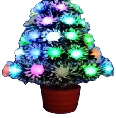 China 45cm Outdoor and Indoor European Mini Christmas Tree Party Decoration PVC Velvet Christmas Tree Home Dress Christmas Gift- for sale