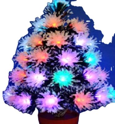 China Christmast Ornament Christmas Tree Parts Home Supplies 45CM Mini Glowing Christmas Tree Holiday Carnival Scene Decorative Tree for sale