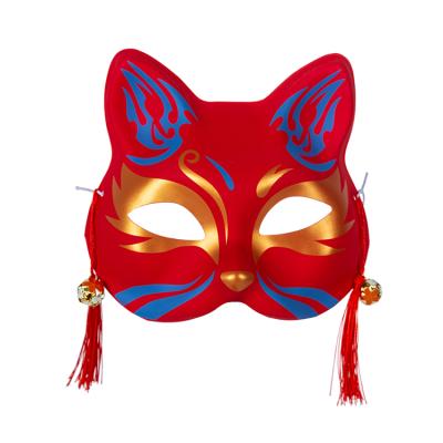 China New Style Fashion Masquerade Princess Halloween Painted Performance Props Half Face Cover for sale