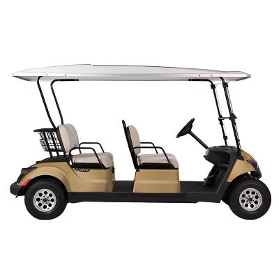 China Four Wheeler Golf Cart 3.5KW Passenger Four Wheel Electric Leisure Bike 4 Seat For Adults Customized Electric Cart Travel Scooters for sale