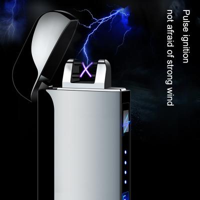 China USB Charging Wholesale USB Rechargeable Flameless Dual Arc Lighter / Electric Lighter for sale