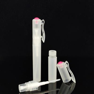 China Popular 5ml 8ml 10ml Mini PP Spray Bottle Slim Large Empty Plastic Pen for sale