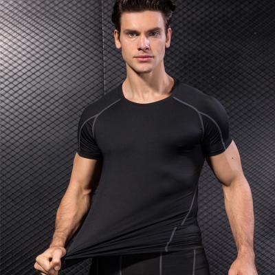 China Breathable Multi Sizes And Colors XXL Stripe Camouflage Mens Workout Shirts Man Sport Polyester T-shirt Gym Running Sports Wear For Men for sale