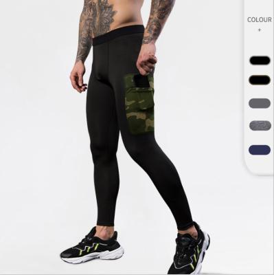 China Breathable Polyester Design Plus Size Training Sweat Pocket Camouflage Gym Track Pants Mens Tapered Jogger Leggings For Men for sale