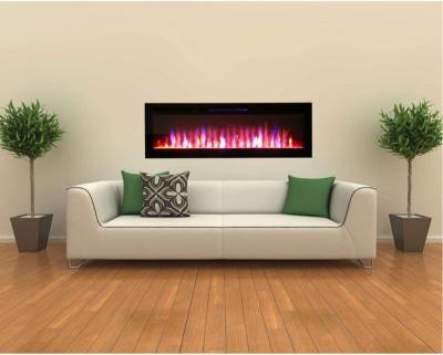 China 2021 Modern Indoor High Quality Wall Mounted Electric Fireplace Embedded Fireplace for sale