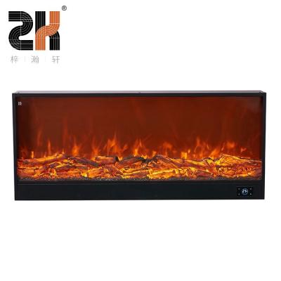 China Hotel 47 Inch Decorative Indoor Flame Fireplace Home Hotel Electric Fireplace Without Heater for sale