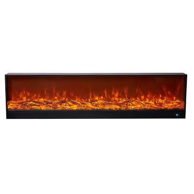 China 79 inch large modern luxury modern fireplace remote control heating electric fireplace for sale for sale