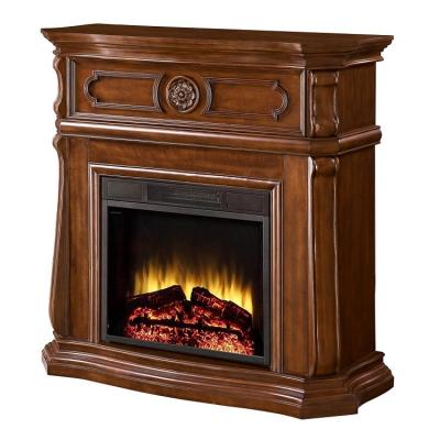 China 42 Inch Adjustable Flame Effect Hotel Decorates Electric Fireplace for sale