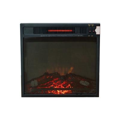 China Garage 18 Inch Small Dot Electric Fireplace Heater With Remote Control for sale