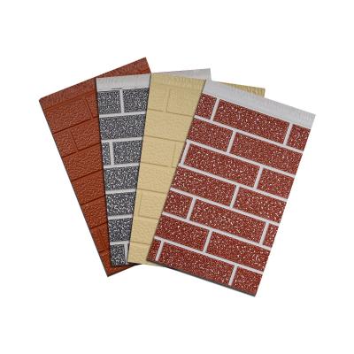 China Economy High Quality Fireproof EPS Sandwich Wall Panel Beautiful Durable Insulation Decorative Board Easy Installation Insulation Panel for sale