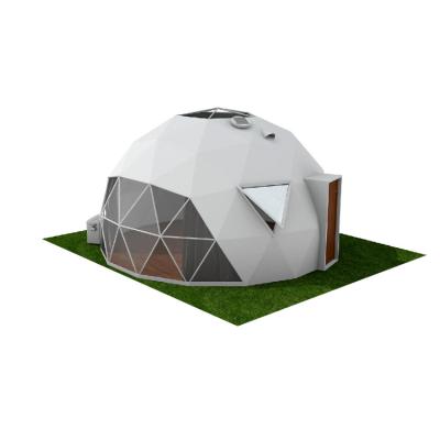 China Diagonal Tether Type JSH-02 6M High Quality Outdoor Glamping Transparent Aluminum Star Luxury Hotel Resort Geodesic Dome Tents for sale