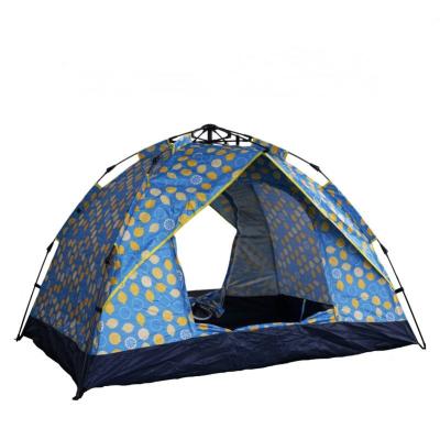 China Diagonal tie type tent waterproof and windproof camping tent outdoor foldable camping tent wholesale for sale