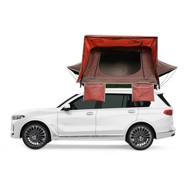 China Diagonal Tying Type Hard Shell Aluminum Tents Car Camping Roof Top Tent Wholesale High Quality 3-4 Person Top Person Car for sale