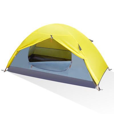 China Portable OEM Customized Portable Anti-tear Polyester Taffeta Double Layer Waterproof Outdoor Camping Tent for sale