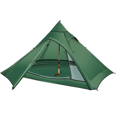 China Ventilation Portable Military Rainproof Camping Anti-mosquito Jungle Pyramid Outdoor Shelter for sale