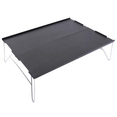 China Stainless Steel Lightweight Ultralight Aluminum Frame Outdoor Portable Office Table for sale