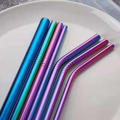 China Wholesale 304 Stainless Steel Eco-friendly Drinking Straws, Eco-friendly Reusable Tea Straw Metal Bubble Set for sale