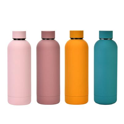 China Morden Stainless Steel Water Bottle Thermos Luxury Exterior Sports Wide Mouth Vacuum Insulated Thermal Tumbler for sale