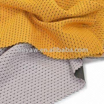 China Low price breathable good quality waffle fabric bamboo charcoal fabric stretch jacquard fabric for sale