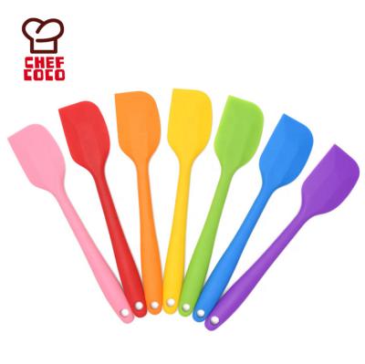 China Best Selling Sustainable Food Grade Silicone Environmentally Friendly Non-Stick Heat Resistant Spatula for sale