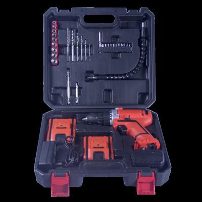 China 36PC 12V Wood/Steel Single Speed ​​Lithium Cordless Drill Set for sale