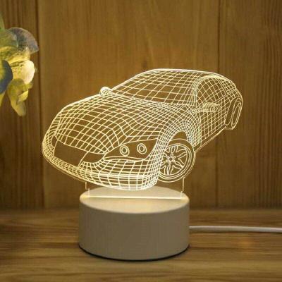 China Interesting Children's Night Light 3D Night Dresser Lamp LED Table Lamps For Child for sale