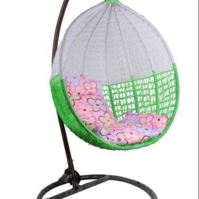 China 2021 Customs Modern Modern Outdoor Metal Egg Furniture Hanging Swing Chair for sale