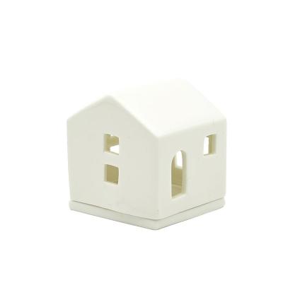 China Contemporary Ceramic Christmas House Decoration Candle Tealight Holder for sale