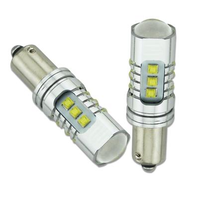 China BAY9S RED Amber Xenon 10-SMD 3030 H21W LED Canbus LED Bulb Tower Light HSUN-80W HP LED (BAY9S) for sale