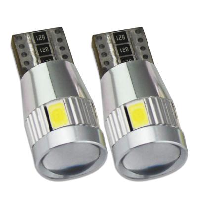 China 194 501 6led 5630 SMD Instrument Error Free Dome Signal Light Car Lights interior canbus w5w led T10 led for sale