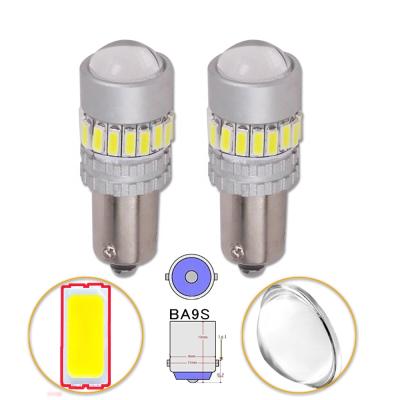 China Hot HSUNLAMP BA9S 4014 SMD Car LED Light Bulb Auto Lamp 4W H6W Auto Light BA9S 125I for sale