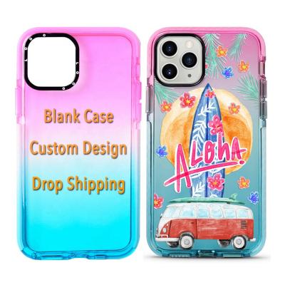 China Color Changing Cell Phone Case Camera View Black Color Changing Shockproof Custom TPU+TPE Cell Phone Case For iPhone 11 12 Pro Max for sale