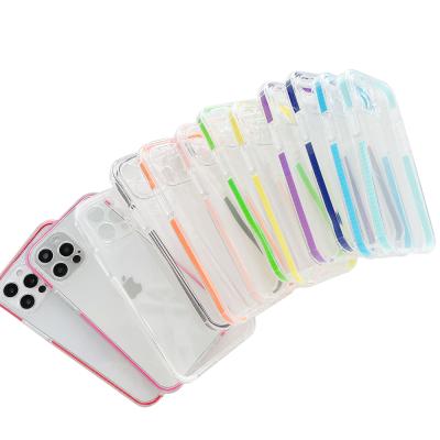 China Promotion Wholesale Fashion Rubber Shockproof Transparent Cover For iPhone 11 XS XR 7 8 Plus Clear Phone Case For iPhone 12 Pro Max for sale