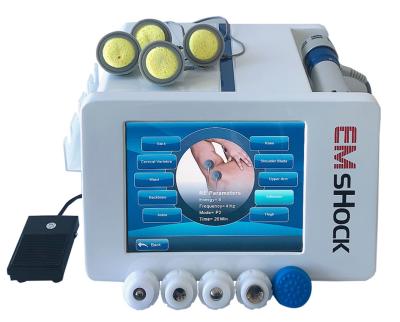 China For clinic China factory 2in1 shockwave emshock shockwave+EMS 2 in 1 physical shockwave pain relief, suitable physiotherapy machine for sale