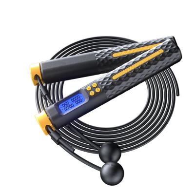 China Freestyle Exercise Weighted Heavy Weighted ABS Speed ​​Smart Adjustable Length Professional Custom Jump Ropes For Fitness for sale