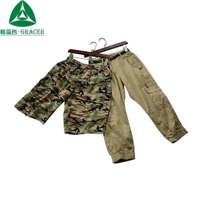 China Mixed Pack Size Used Adult Cargo Shorts Pants Second Hand Clothes Per Kg Import Used Clothes for sale