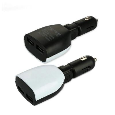 China Mobile Phone 5V3.4A digital display car charger USB car phone charger buzzer alarm car charger for sale