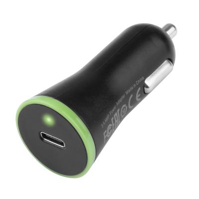 China Mobile Phone The new PD protocol car charger wholesale single-port Type C fast charger is suitable for Apple mobile phone PD car charger for sale