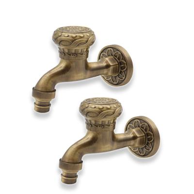 China Modern bangqi Wall Mounted Brass Water Tap garden supplier brass garden bibcock for sale