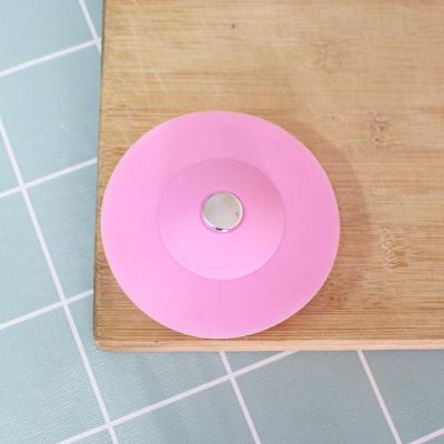 China Modern Plastic Practical Kitchen Floor Drain Cover Strainer Silicone Hair Stopper Sink Strainer For Hair Catcher for sale