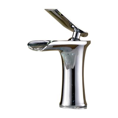 China Thermostatic Faucets European style hot and cold washbasin wash basin bathroom under counter basin paint antique basin waterfall faucet for sale