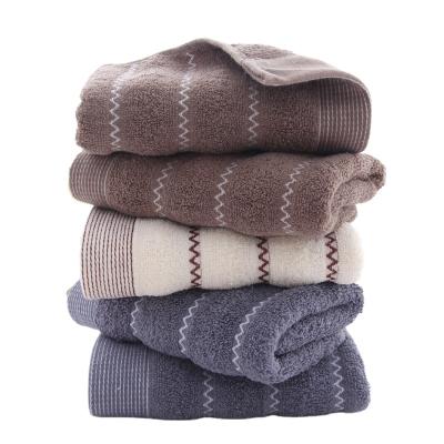 China Hot-selling Compressed Wholesale Can Be Customized Trademark 100% Cotton Jacquard Water Towel for sale