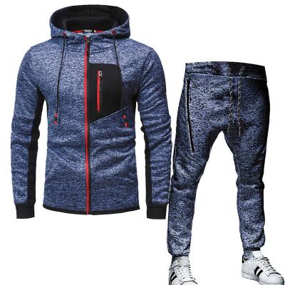 China Factory direct new stylish men's sports suits 2022 thermal comfortable men's casual hoodie set for sale