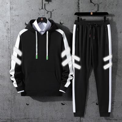 China Low price QUICK DRY good quality suits set for men plus size loose coat men jogging suits set for sale