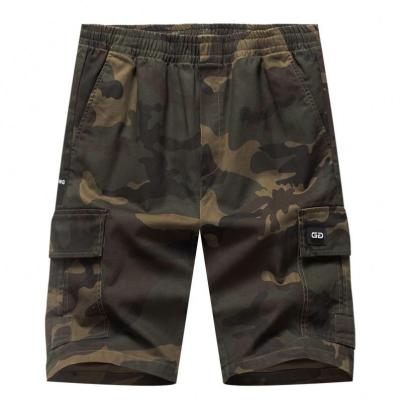 China Anti-Wrinkle Cargo Shorts Men Half Pants Short Cargo Pants Camouflage Pants for sale